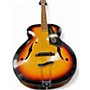 Vintage 1960s Kay Archtop Hollowbody 3 Tone Sunburst Acoustic Guitar 3 Tone Sunburst