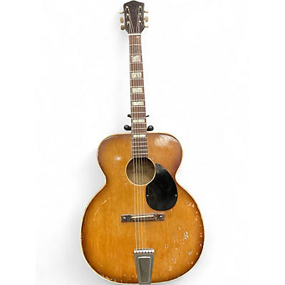 Vintage 1960s Kay K23 Vintage Sunburst Acoustic Guitar