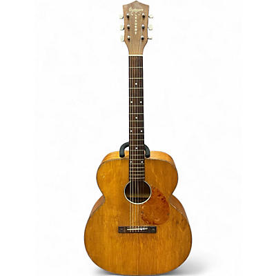Vintage 1960s Kay/orpheum Leader Natural Acoustic Guitar