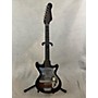 Vintage Kingston Vintage 1960s Kingston Hound Dog 2 Tone Sunburst Solid Body Electric Guitar 2 Tone Sunburst