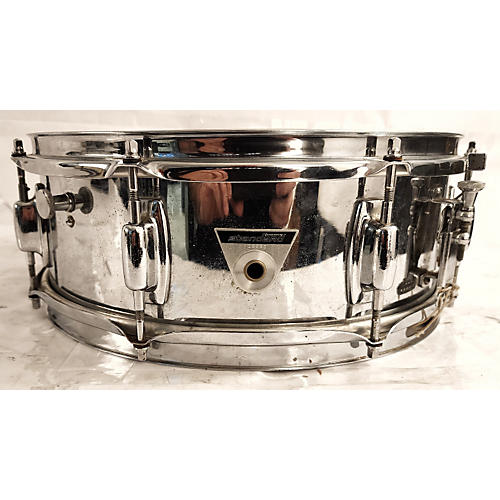 Ludwig Vintage 1960s Ludwig 14X5.5 Standard Drum Chrome Chrome 211