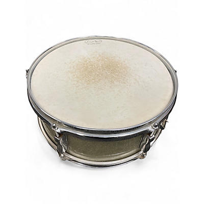 Vintage 1960s Ludwig 14in JAZZ FESTIVAL SNARE Silver Sparkle Drum