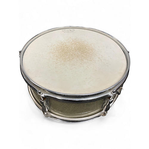 Vintage 1960s Ludwig 14in JAZZ FESTIVAL SNARE Silver Sparkle Drum Silver Sparkle 33