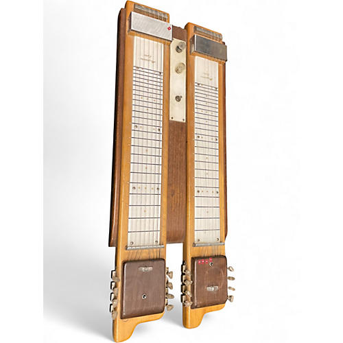 Vintage 1960s Magnatone lyria console steel Brown Lap Steel Brown