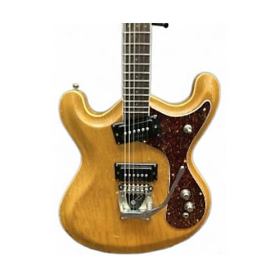 Vintage 1960s Mosrite JOE MAPHIS MODEL 1 Natural Solid Body Electric Guitar