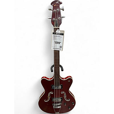 Vintage 1960s Ovation TYPHOON RED Electric Bass Guitar