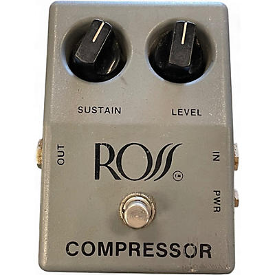 Vintage 1960s ROSS Electronics COMPRESSOR Effect Pedal