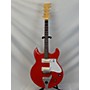 Vintage Vintage 1960s STANDEL CUSTOM ELECTRIC Red Hollow Body Electric Guitar Red