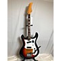 Vintage Silvertone Vintage 1960s Silvertone 1440 Sunburst Solid Body Electric Guitar Sunburst