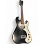 Vintage 1960s Silvertone 1448 Black Solid Body Electric Guitar Black