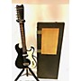 Vintage Silvertone Vintage 1960s Silvertone 1448 Guitar And Amp Case Black Solid Body Electric Guitar Black