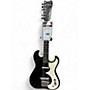 Vintage 1960s Silvertone 1448 black sparkle Solid Body Electric Guitar black sparkle
