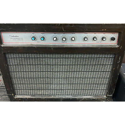 Vintage 1960s Silvertone 1474 Reverberator Twin Twelve Tube Guitar Combo Amp