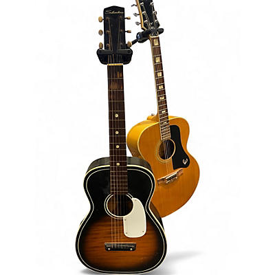 Vintage 1960s Silvertone 319.12149 PARLOR SUNBURST Acoustic Guitar