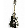 Vintage 1960s Silvertone JUPITER Black Sparkle Solid Body Electric Guitar Black Sparkle