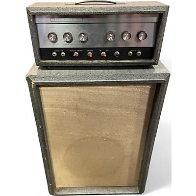 Vintage 1960s Silvertone MODEL 1483 BASS AMP AND CABINET Tube Bass Combo Amp