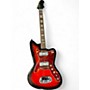 Vintage 1960s Silvertone Silhouette 3 Color Sunburst Solid Body Electric Guitar 3 Color Sunburst