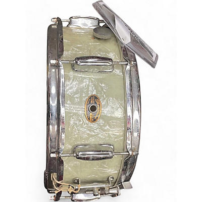 Slingerland Vintage 1960s Slingerland 14X5  Hollywood Ace Snare Drum White Marine Pearl