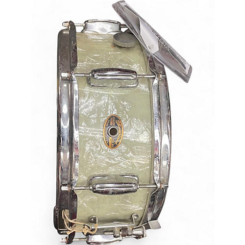 Slingerland Vintage 1960s Slingerland 14X5  Hollywood Ace Snare Drum White Marine Pearl white marine pearl 210