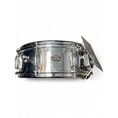 Vintage 1960s Slingerland 14X6 Soundking Chrome Silver Drum