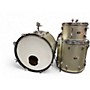 Vintage 1960s Slingerland 3 Piece Jazz Bop Silver Sparkle Drum Kit Silver Sparkle