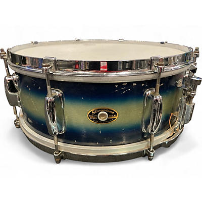 Vintage 1960s Slingerland 5.5X14 Snare Blue Drum