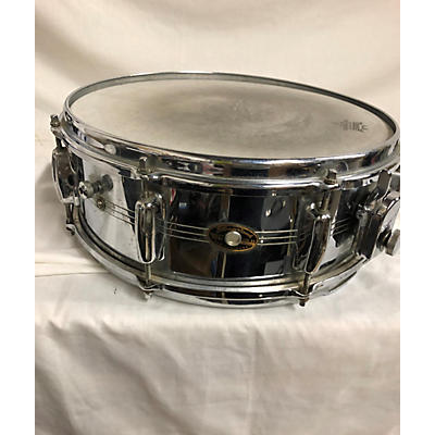 Slingerland Vintage 1960s Slingerland 6X14 GENE KRUPA COB Drum Silver