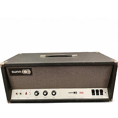 Vintage 1960s Sunn 200S Tube Bass Amp Head