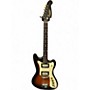 Vintage 1960s Supro Normandy S612 2 Tone Sunburst Solid Body Electric Guitar 2 Tone Sunburst