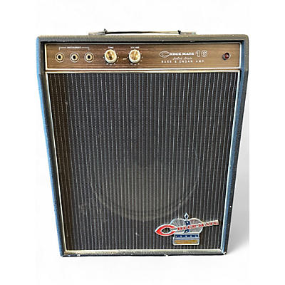 Vintage 1960s Teisco Checkmate 16 Bass Combo Amp