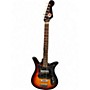 Vintage 1960s Teisco E110 Sunburst Solid Body Electric Guitar Sunburst