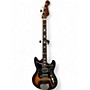 Vintage 1960s Teisco EB-120  3 Color Sunburst Electric Bass Guitar 3 Color Sunburst