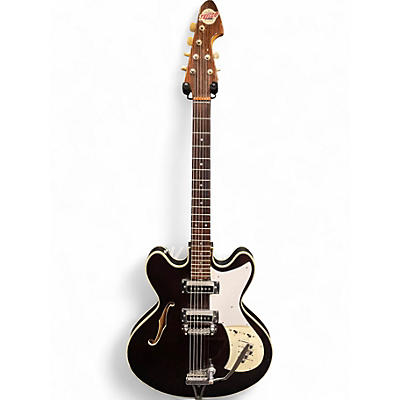 Vintage 1960s Teisco EP100T Walnut Hollow Body Electric Guitar