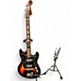 Vintage 1960s Teisco ET-220 Sunburst Solid Body Electric Guitar Sunburst