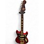 Vintage 1960s Teisco ET220 Red Solid Body Electric Guitar Red