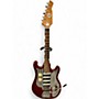 Vintage 1960s Teisco WG-4L Red Solid Body Electric Guitar Red