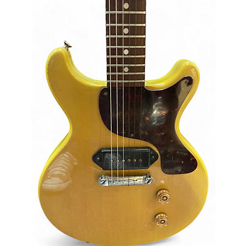 Univox Vintage 1960s Univox dc jr TV YELLOW Solid Body Electric Guitar TV YELLOW