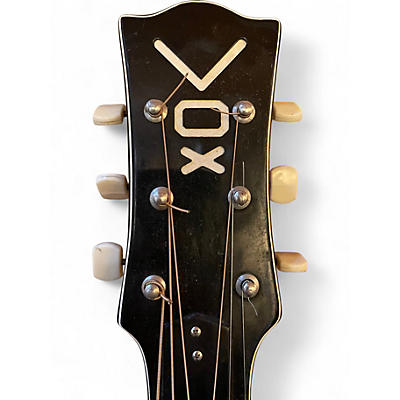 Vintage 1960s VOX COUNTRY WESTERN NATURAL Acoustic Electric Guitar