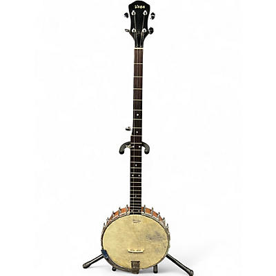 Vintage 1960s Vega SS-5 Folklore Natural Banjo