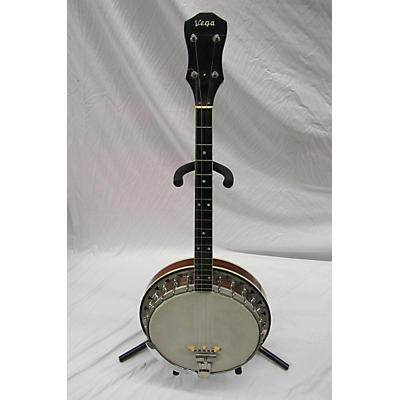 Vega Vintage 1960s Vega WONDERTONE TENOR BANJO Natural Banjo