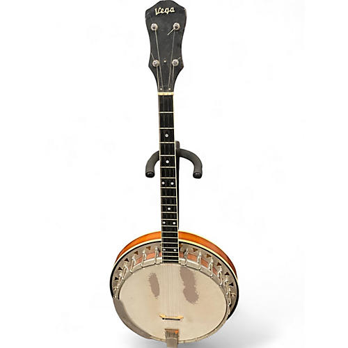 Vintage 1960s Vega Wonder Tenor Natural Banjo Natural