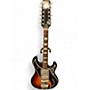Vintage 1960s Wem SAPPHIRE 2 Color Sunburst Solid Body Electric Guitar 2 Color Sunburst