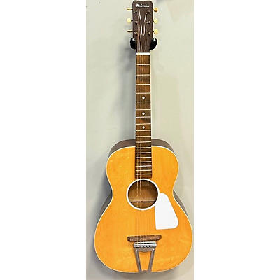 Vintage 1960s Wolverine Parlor Natural Acoustic Guitar