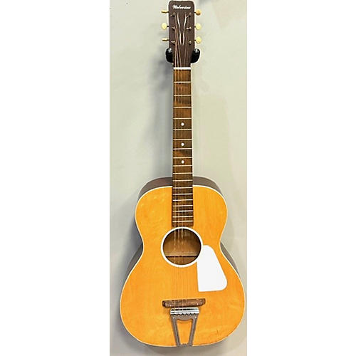 Vintage 1960s Wolverine Parlor Natural Acoustic Guitar Natural