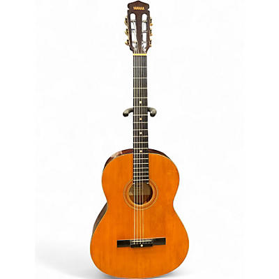 Vintage 1960s Yamaha S50 Natural Classical Acoustic Guitar