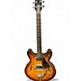 Vintage 1960s Yamaha SA-30T 2 Tone Sunburst Hollow Body Electric Guitar 2 Tone Sunburst