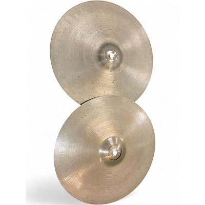 Vintage 1960s Zildjian 14in Avedis Hi Hat Cymbal
