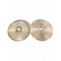 Vintage 1960s Zildjian 14in Made in USA Hi-Hat Pair  Cymbal 33