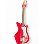 Vintage 1961 Airline Res-o-Glass Red Solid Body Electric Guitar Red