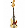 Vintage 1961 Fender Jazz Bass Olympic White Electric Bass Guitar Olympic White